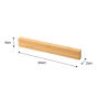 Magnetic Knife Holder Bamboo W30 X H4 X D2CM