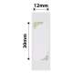 NB272 - - D11 / D101 / D110 / H1S - 12X30MM - 210 Green Leaves Labels