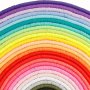 350PCS 6MM Flat Round Polymer Clay Beads Loose Spacer Beads For Jewelry Making Diy Bracelet Necklace Semi-finished Jewelry Accessories Material