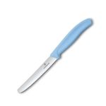 Victorinox Swiss Army Victorinox Swiss Classic Tomato steak Knife Serrated Sky Blue - 11CM