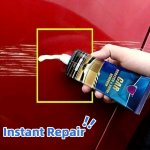 Instant Car Scratch Repair Wax - Shine Enhancer & Paint Protector Polishes & Removes Marks Maintenance In A Bottle For Rvs & Veh