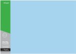 Treeline Blue 2 Fold Foolscap Tokai 160GSM Board Folder