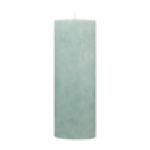 Egg Blue Frosted Pillar Candle 20CM