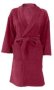 & 39 S Plush 450 GSM Bathrobes One Size Fits All - 01 Piece Pack - Red Pear