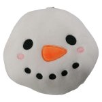 Relaxeazzz Travel Pillow Set With Mask Snowman