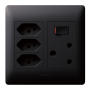 Socket RSAX3 4X4 Black