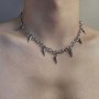 1PC Cool Choker Chain Necklace For Men And Women Hip Hop Trendy Party Accessory