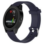 Tinotech Garmin Vivoactive 3 Silicone Replacement Strap - Navy