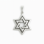 Star Of David Pendant Large