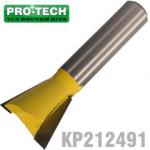 PRO-TECH Dovetail Bit 1' 25.4mm X 1 2' 1 2' Shank