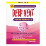Deep Heat Period Pain Patches 3 Pack