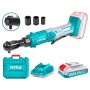 Total Tools 20V Lithium-ion Cordless Drive Ratchet With Battery And Charger