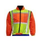 Pioneer Lime And Orange Reflective Jacket With Long Sleeve