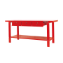 Workbench 3 Drawers 2000MM Red