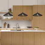 Yuri Rope Pendant Light Black Brown - Brown