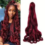 60.96 Cm 75G French Curly Waves - Pre-stretched Easy To Wear Clean And Neat - Ladies' Hair Extension