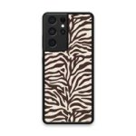 Custom Printed Tpu Cases - Samsung Galaxy S21 Ultra 5G & 39 Brown Zebra Aesthetic& 39 By