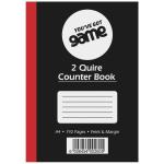 Game Hard Cover 2-QUIRE 192PG Feint Marg