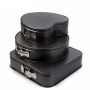 3 Pieces Non-stick Springform Metal Baking Pans With Removable Bottom