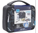 Smash 8 Piece Pack Lunch Box - Black