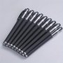 10PCS Black Gel Pens - Smooth Writing Carbon Ink Signature Pens For School & Office Use