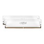 Crucial Pro 32GB 2 16GB DDR5-6000 CL36 Expo/xmp White Memory
