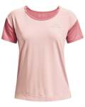 Women's Ua Rush Energy Short Sleeve - Micro Pink Sm