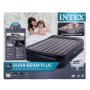 Intex Air-bed D/b P/rest Delux Qn W/pump