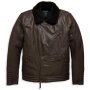 Men’s Maverick Leather Biker Jacket – Java