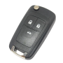 3 Buttons Car Key Shell Compatible With Chevrolet-cruze/spark/orlando With Logo