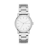 DKNY Soho Silver steel Round Stainless Steel Women's Watch NY2342