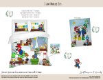 Kids Duvet Set I Am Mario