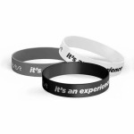 Killer Deals "it's An Experience" Custom Silicone Wristband Bracelet - Best Bargains Online