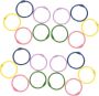 50 Pcs Loose Leaf Binding Snap Book For Scrapbooking Notebooks Index Cards