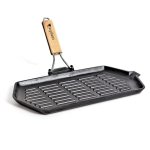 Campfire Frypan Rectangle With Folding Handle- 35CM P116L-09