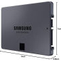 Samsung 870 Qvo 4TB 2.5-INCH Sata Internal SSD Preowned