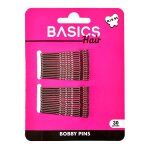 Basics Hair Bobby Pin 4.5CM 30PCS - Brown