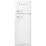 Smeg 60CM Retro White Combi Fridge - FAB30RWH6