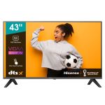 Hisense 43 Full HD Smart Tv With Digital Tuner & Dolby Digital