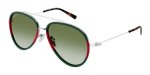 Gucci Mens Sunglasses In Red And Green - Red And Green One Size