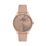 Premium Pink Dial 3 Hands Watch