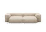 Two Module Sofa - Canvas - Sand - 272CM X 136CM