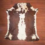 A Grade Nguni Hide 633 Brown white L - Large Brown white Panelled