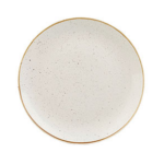 Churchill Barley White Coupe Plate - Set Of 12 21.7CM - 21.7 Cm