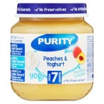 Purity Peaches & Yoghurt From 7 Months 125ML