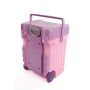 Cadii School Bag - Pink Lid With Purple Body