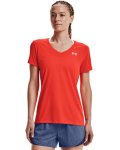 Women's Ua Tech V-neck - Phoenix Fire Sm