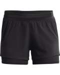 Women's Ua Iso-chill Run 2-IN-1 Shorts - Jet Gray jet GRAY REFLECTIVE-010 Md