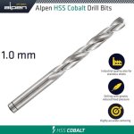 Alpen Hss Cobalt Bulk Din 338 Rn 1.0 ALP6130010