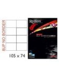 L08UPNB Multi-purpose Inkjet-laser Labels 105MM X 74MM 100 Pack